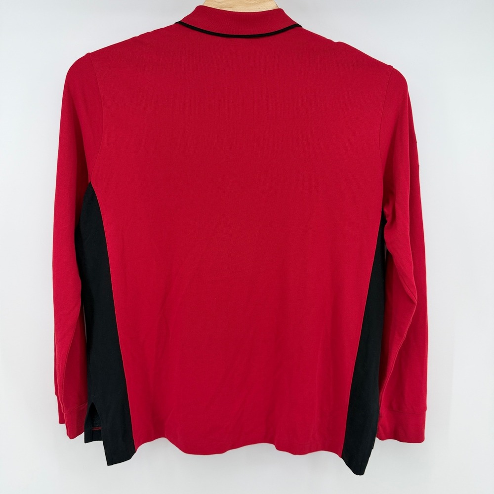 Polo Ralph Lauren BIG Pony Logo Mens Red Long Sleeve #3 Rugby Polo Shirt Sz XXL - Picture 2 of 7